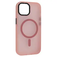 ЧОХОЛ TOTAL MATTE MAGSAFE ДЛЯ IPHONE 14 PRO РОЖЕВИЙ
