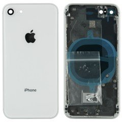 MR1_81416 Корпус телефона для iphone 8 (с кнопками и sim лотком) серый h/c PRC