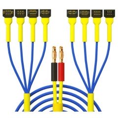 MR1_81519 Тест кабель питания mechanic ip 9 pro (25in1) для iphone (5-12), ipad mini (1-4) MECHANIC