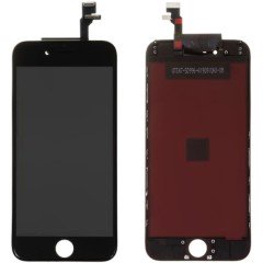 MR1_81782 Дисплей телефона для iphone 6, черный, в сборе с сенсором, h/c PRC
