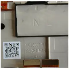 MR1_94681 Дисплей samsung galaxy a02s sm-a025g nfc (prc), сервісний оригінал (163 mm) з frame чорний SAMSUNG