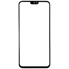 MR1_94688 Скло дисплея для переклеювання honor 8x чорний, oca PRC