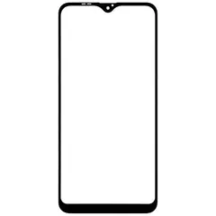 MR1_94703 Скло дисплея для переклеювання samsung galaxy a10 sm-a105, m10 sm-m105 чорний, oca PRC