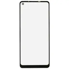 MR1_94707 Скло дисплея для переклеювання samsung galaxy a21s sm-a217 чорний, oca PRC