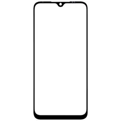 MR1_94717 Скло дисплея для переклеювання redmi note 8t чорний, oca PRC
