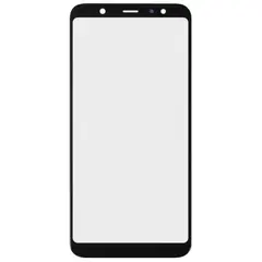 MR1_94946 Скло дисплея для переклеювання samsung galaxy a7 (2018) sm-a750 чорний, oca PRC