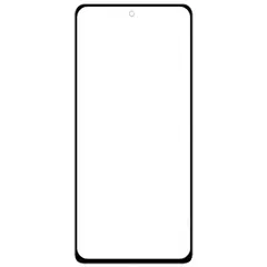 MR1_95137 Скло дисплея для переклеювання xiaomi poco f3, redmi k40, mi 11i, mi 11x чорний, oca PRC