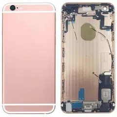 MR1_95174 Корпус iphone 6 (з кнопками та sim-лотком) рожевий - high copy PRC
