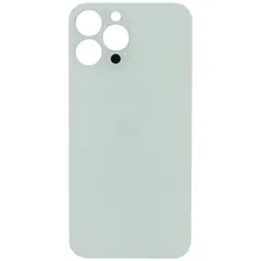 MR1_95302 Задня кришка iphone 13 pro max сріблястий (великий виріз під камеру) PRC