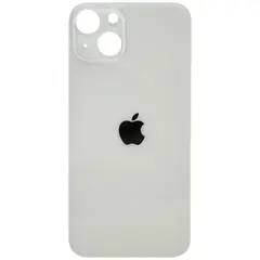 MR1_95307 Задня кришка (скло) для iphone 13 starlight (великий виріз під камеру), op PRC