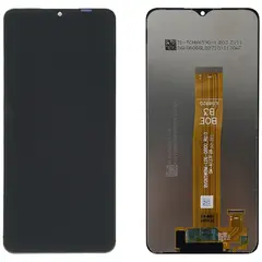 MR1_95697 Дисплей samsung galaxy a12s, a12 nacho sm-a127, сервісний оригінал чорний SAMSUNG