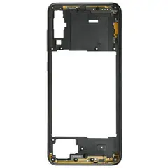 MR1_95708 Середня частина корпусу для samsung galaxy a70 sm-a705 чорний PRC