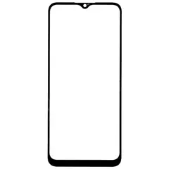 MR1_95846 Скло дисплея для переклеювання samsung galaxy a02s sm-a025, a03s sm-a037 чорний PRC