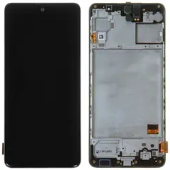 MR1_96221 Дисплей для samsung galaxy m31s sm-m317 oled з frame чорний PRC