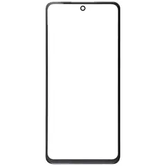MR1_96302 Скло дисплея для переклеювання huawei p smart (2021), y7a, honor 10x lite чорний, oca PRC