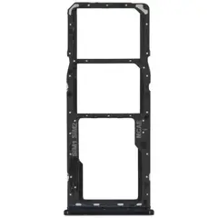 MR1_96462 Тримач sim-карти для samsung galaxy m31 sm-m315f, ds, m30s sm-m307f, ds, m21 sm-m215f, ds чорний PRC