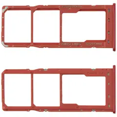 MR1_96668 Тримач sim-карти для samsung galaxy a10 sm-a105f, ds червоний PRC