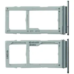 MR1_96697 Тримач sim карти для samsung galaxy s10 sm-g973f, s10 plus sm-g975f чорний PRC