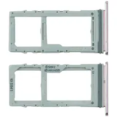MR1_96700 Тримач sim карти для samsung galaxy s20 plus sm-g985f, ds рожевий PRC