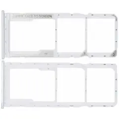 MR1_96726 Тримач sim карти для redmi 10, redmi 10 prime білий PRC