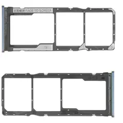 MR1_96740 Тримач sim карти для redmi note 9s, redmi note 9 pro сірий PRC