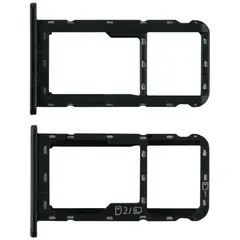 MR1_96742 Тримач sim-карти для zte blade a5 (2020) чорний PRC