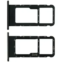 MR1_96745 Тримач sim карти для zte blade v2020 smart 4g чорний PRC