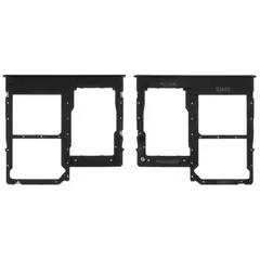 MR1_96774 Тримач sim-карти для samsung galaxy a31 sm-a315f, ds чорний PRC