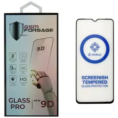 MR1_96869 Захисне скло premium tempered glass для samsung galaxy a13 4g a135, a235, m236, m336 (6.6) чорний PRC