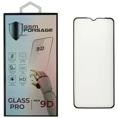 MR1_96877 Захисне скло premium tempered glass для tecno spark 6 go, spark go чорний PRC
