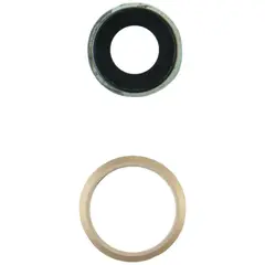MR1_97542 Скло камери для iphone 8, se (2020), (з обідком) золотистий PRC