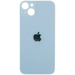 MR1_98248 Задня кришка (скло) для iphone 14 plus пурпуровий (великий виріз під камеру) PRC