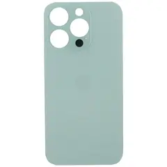 MR1_98261 Задня кришка (скло) для iphone 14 pro сріблястий (великий виріз під камеру), op PRC