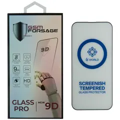 MR1_98647 Захисне скло premium tempered glass для iphone 14 pro чорний PRC