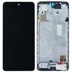 MR1_98792 Дисплей для redmi note 10 pro, redmi note 10 pro max oled з frame чорний PRC