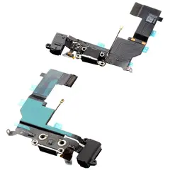 MR1_98895 Шлейф заряджання для iphone se (2022), (4.7) сірий PRC