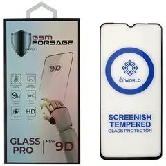 MR1_98925 Захисне скло premium tempered glass для samsung galaxy a04 sm-a045, m04 sm-m045 чорний PRC