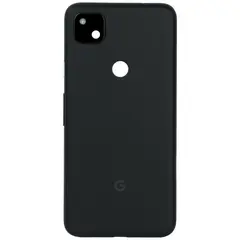 MR1_99123 Задня частина корпусу для google pixel 4a just чорний (з склом камери) PRC