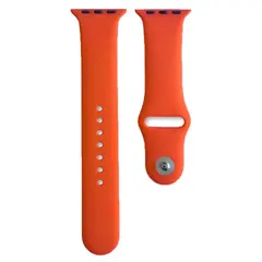 РЕМІНЕЦЬ ДЛЯ APPLE WATCH SILICONE 38, 40MM S (2) ПОМАРАНЧЕВИЙ