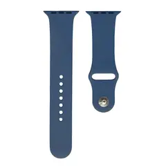 РЕМІНЕЦЬ ДЛЯ APPLE WATCH SILICONE 38, 40MM S (20) СИНІЙ COBALT