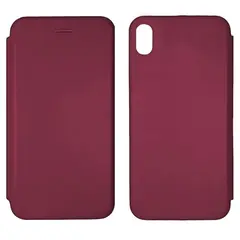 ЧОХОЛ-КНИЖКА LEVEL ДЛЯ REDMI 7A MARSALA