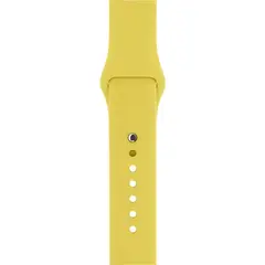 РЕМІНЕЦЬ ДЛЯ APPLE WATCH SILICONE 38, 40MM S (55) CANARY ЖОВТИЙ