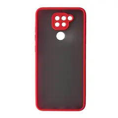 ЧОХОЛ-БАМПЕР ЗАХИСНИЙ GINGLE MATTE CASE REDMI NOTE 9 ЧЕРВОНИЙ, ЧОРНИЙ