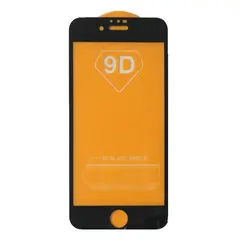 ЗАХИСНЕ СКЛО 9D IPHONE 7, 8, ЧОРНИЙ (ТЕХ. ПАК)