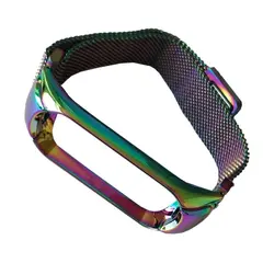 РЕМІНЕЦЬ ДЛЯ XIAOMI MI BAND 3, 4, 5, 6 MILANESE LOOP RAINBOW OIL