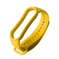 РЕМІНЕЦЬ ДЛЯ XIAOMI MI BAND 5, 6 ЖОВТИЙ