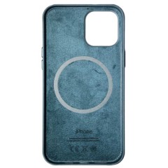 MR1_82506 Чехол leather case для iphone 12 pro max с magsafe baltic синий LEATHER