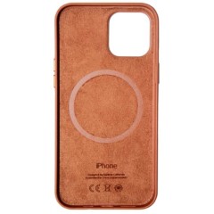 MR1_82508 Чехол leather case для iphone 12 pro max с magsafe saddle коричневый LEATHER