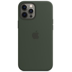 MR1_82435 Чохол silicone case для iphone 12 pro max з magsafe and splash cyprus зелений SILICONE CASE