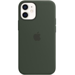 MR1_82426 Чохол silicone case для iphone 12 mini з magsafe and splash cyprus зелений SILICONE CASE